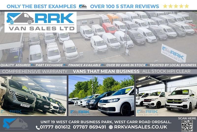 Used Ford Transit 130 HP (95 kW) 2023 White Van