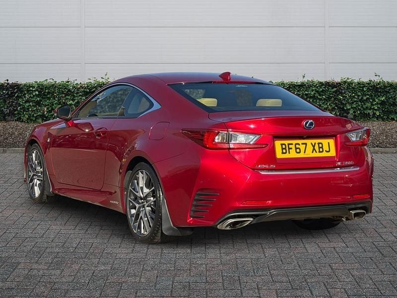 Used Lexus RC300h Sport Line 2017 Red Coupe