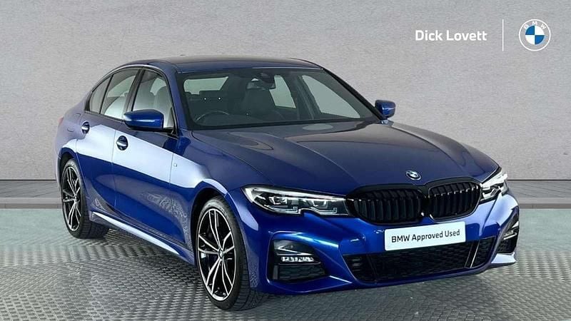 Blue Used 2021 BMW 330e M Sport Sedan | £24,000 (Fair price) - Image 1/4