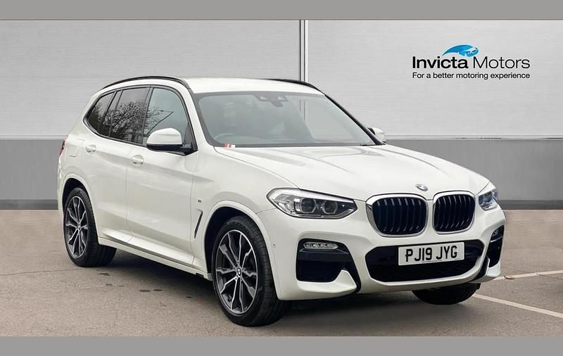 White Used 2019 BMW X3 M Sport SUV | £20,000 (Good price) - Image 1/4