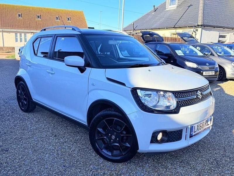 White/black Used 2018 Suzuki Ignis SZ-T Hatchback | £7,495 (Fair price) - Image 1/3