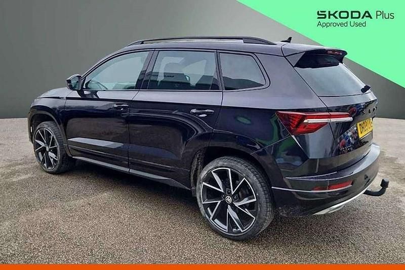Used Skoda Karoq SportLine 150 HP (110 kW) 2023 Black magic pearl effect SUV