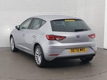 Used Seat Leon SE Dynamic 115 HP (84 kW) 2020 Silver Hatchback