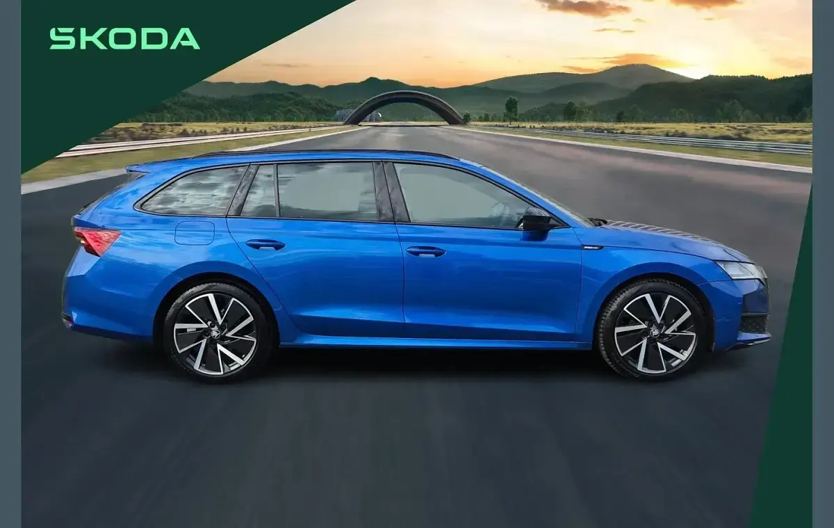 Usado Skoda Octavia SportLine 147 CV (108 kW) 2025 Azul Familiar