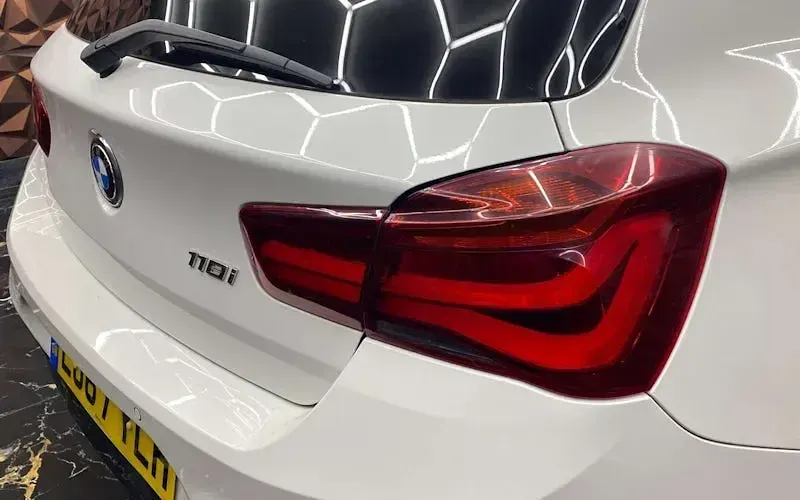 Used BMW 118 M Sport 136 HP (100 kW) 2017 White Hatchback