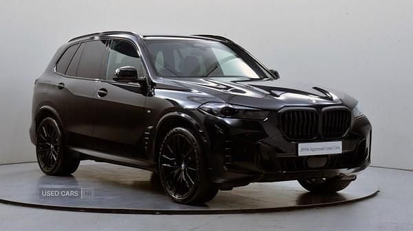 Black Used 2025 BMW X5 M Sport SUV | £69,995 (Expensive) - Image 1/4