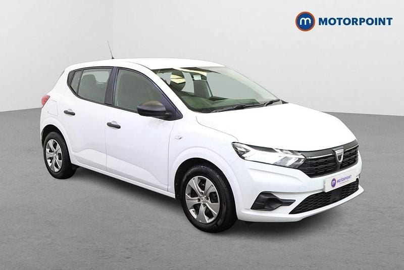 White Used 2022 Dacia Sandero Essentiel Hatchback | £9,099 (Fair price) - Image 1/4
