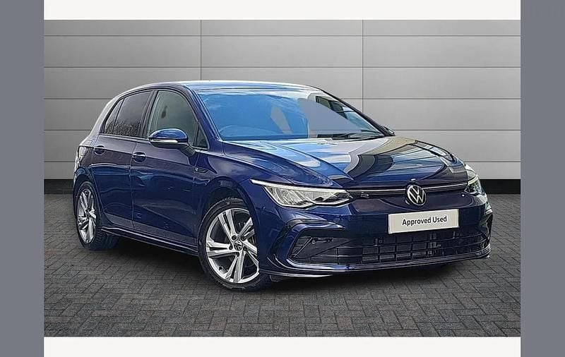 Used VW Golf VIII R-line 150 HP (110 kW) 2024 Blue Hatchback