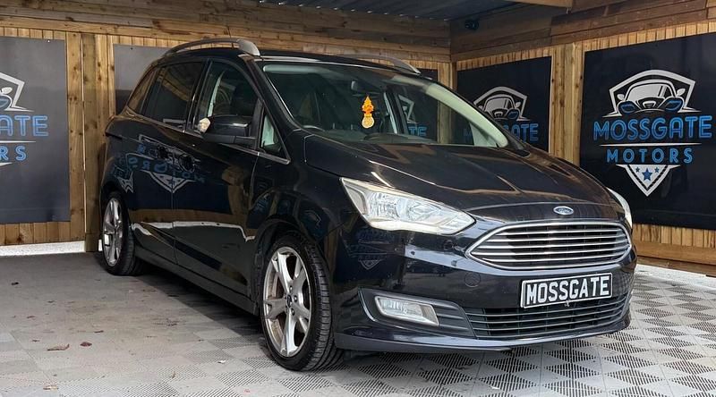 Used Ford Grand C-Max Titanium 120 HP (88 kW) 2016 Black MPV