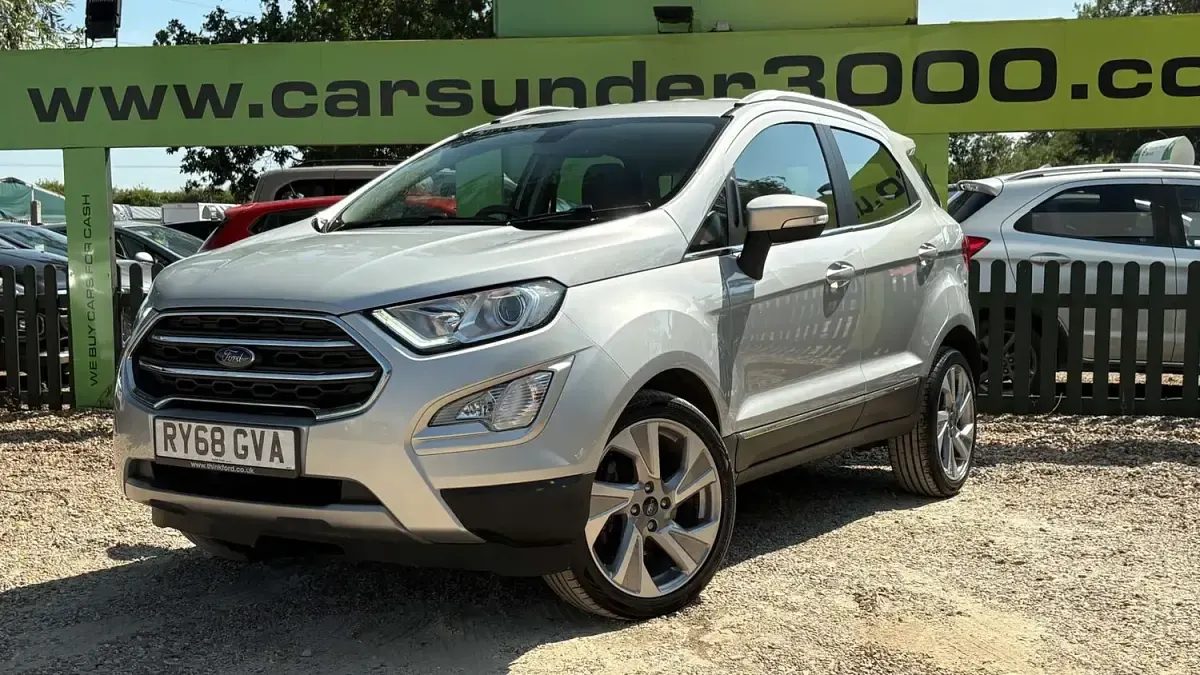 Used Ford Ecosport Titanium 100 HP (73 kW) 2019 Silver SUV