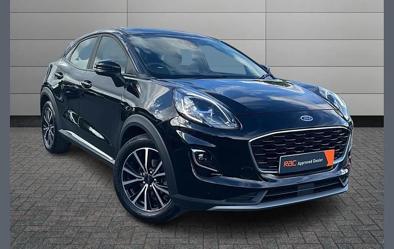 Black Used 2023 Ford Puma Gen-E Titanium SUV | £17,624 (Good price) - Image 1/4