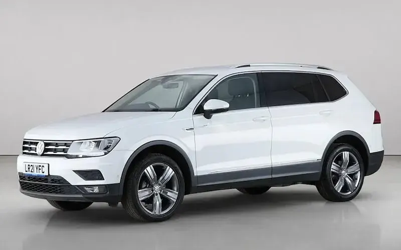 Used VW Tiguan Allspace Match 150 HP (110 kW) 2021 White SUV