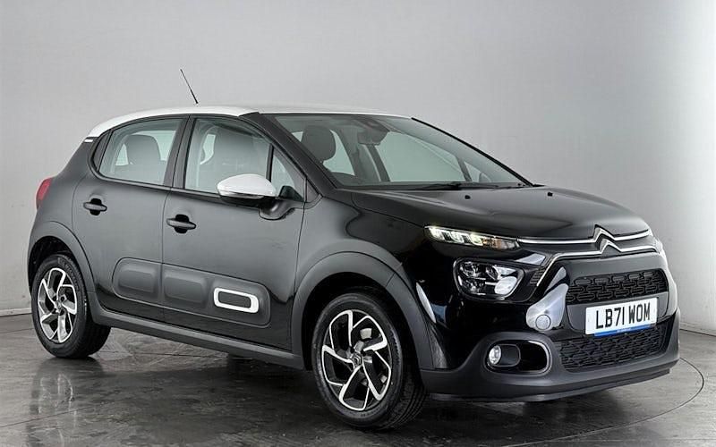 Used Citroën C3 PureTech 83 HP (61 kW) 2021 Black Hatchback