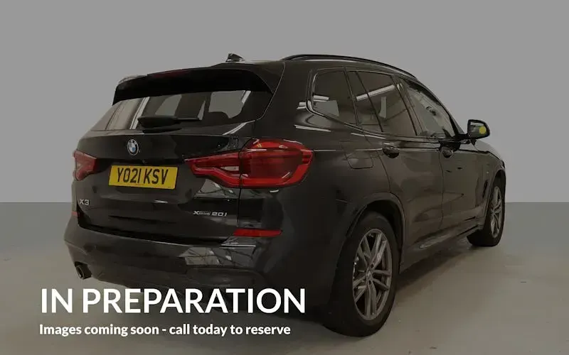 Used BMW X3 M Sport 184 HP (135 kW) 2021 Black SUV