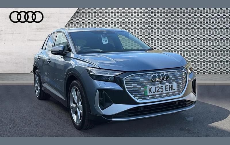 Used Audi Q4 e-tron S-Line 210 kW (286 HP) 2025 Blue SUV