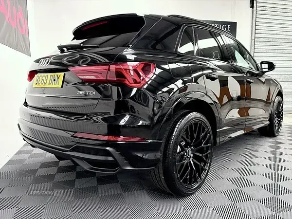 Used Audi Q3 S-Line 150 HP (110 kW) 2020 Black SUV