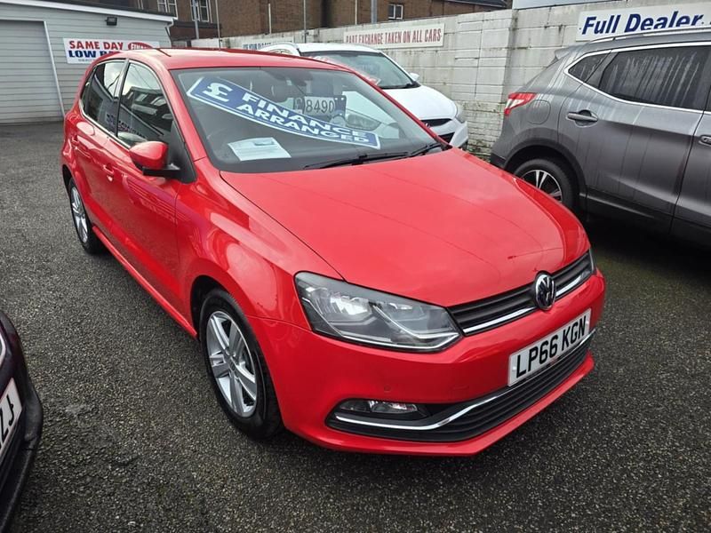 Used VW Polo Match 2016 Red Hatchback