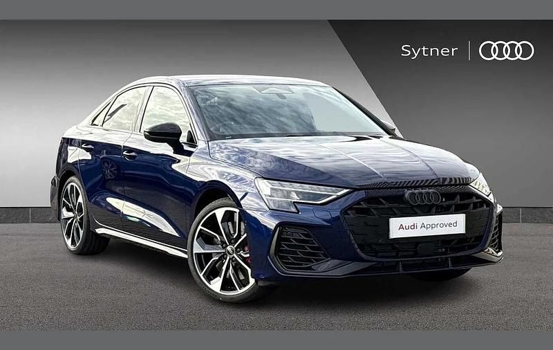 Blue Used 2025 Audi S3 Black Edition Sedan | £42,000 (Fair price) - Image 1/4