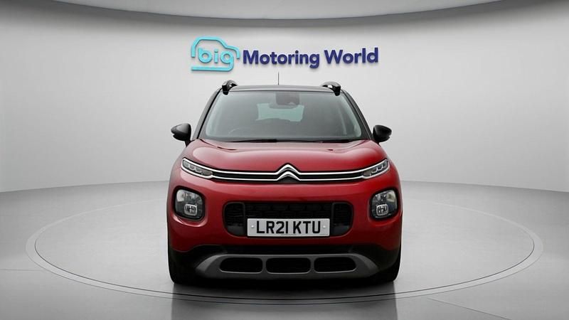 Used Citroën C3 Aircross PureTech 129 HP (94 kW) 2021 Red SUV