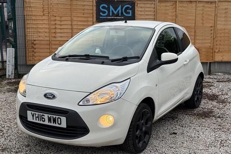 White Used 2016 Ford Ka Zetec Hatchback | £3,495 (Good price) - Image 1/1