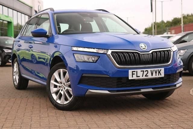Energy blue Used 2022 Skoda Kamiq SE SUV | £14,850 (A bit pricey) - Image 1/4