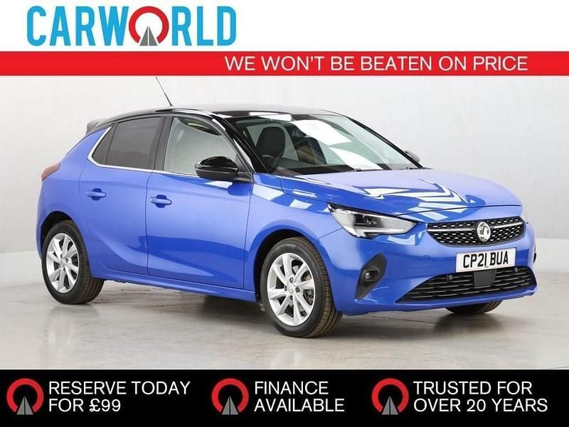Blue Used 2021 Vauxhall Corsa Elite Hatchback | £13,700 (Good price) - Image 1/3