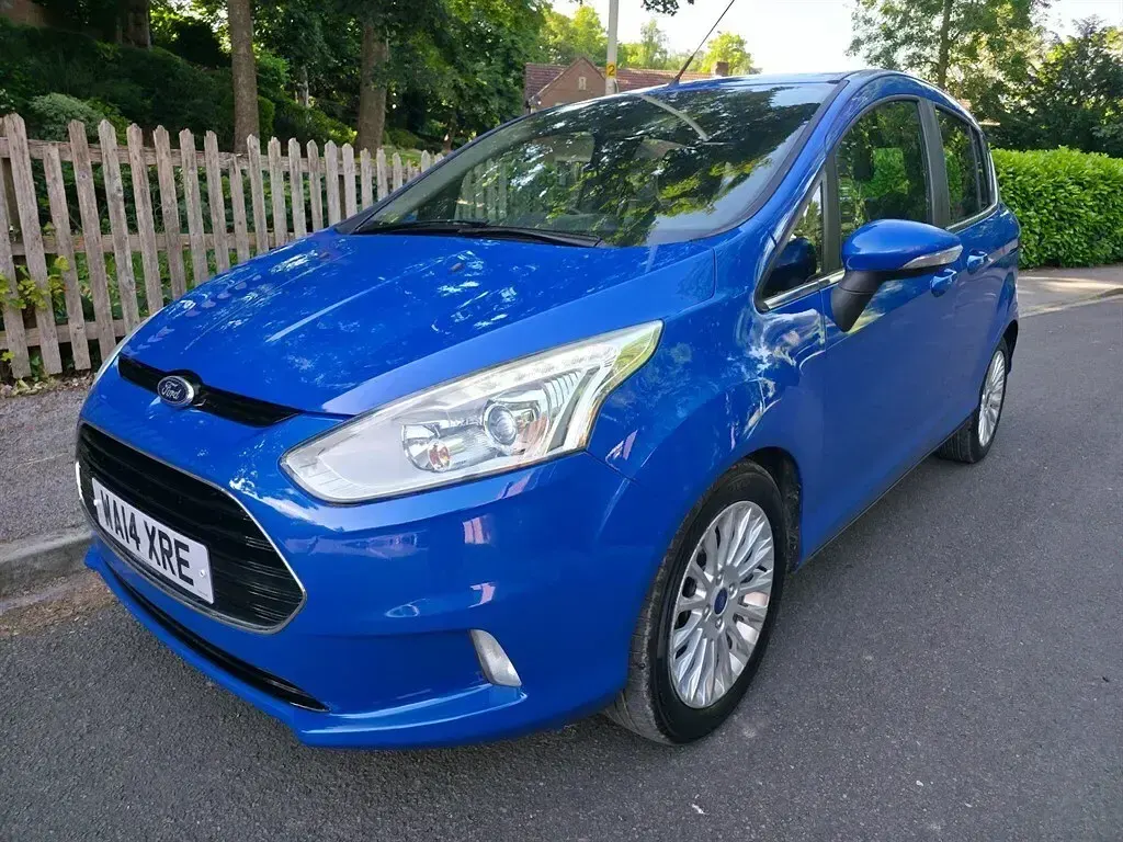 Used Ford B-MAX Titanium 105 HP (77 kW) 2014 Blue MPV