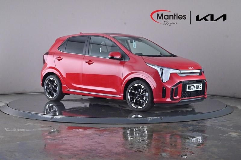 Red New 2025 Kia Picanto GT-Line S Hatchback | £19,580 (A bit pricey) - Image 1/4