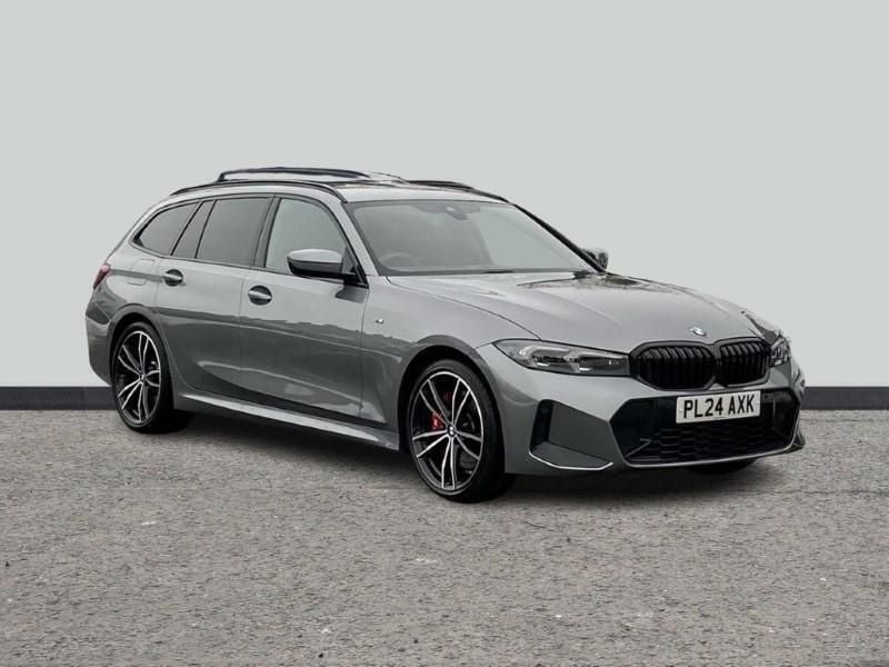 Grey Used 2024 BMW 320 M Sport Estate | £34,490 (Expensive) - Image 1/4