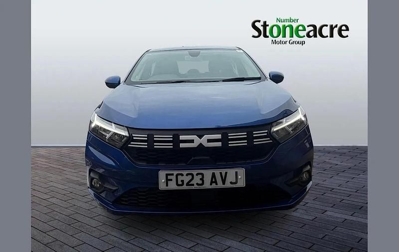Used Dacia Sandero Expression 90 HP (66 kW) 2023 Blue Hatchback