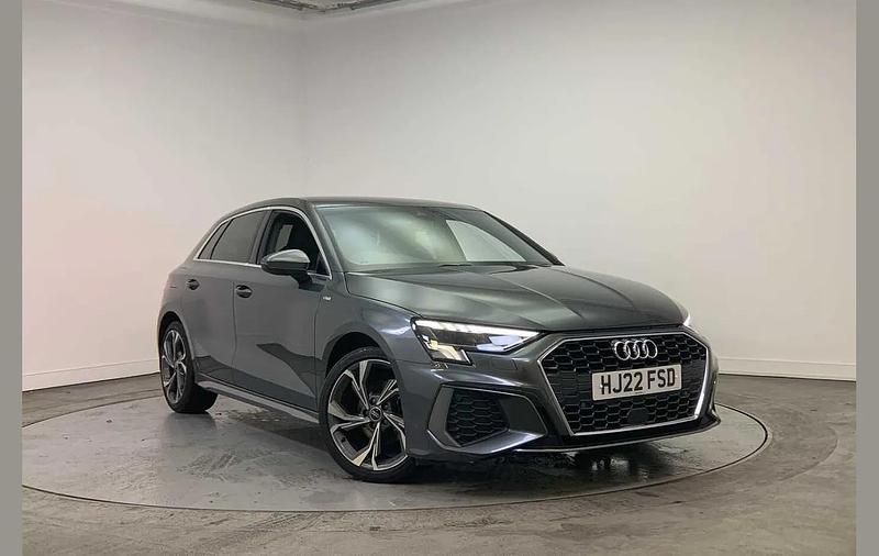 Grey Used 2022 Audi A3 S-Line Hatchback | £19,900 (Fair price) - Image 1/4