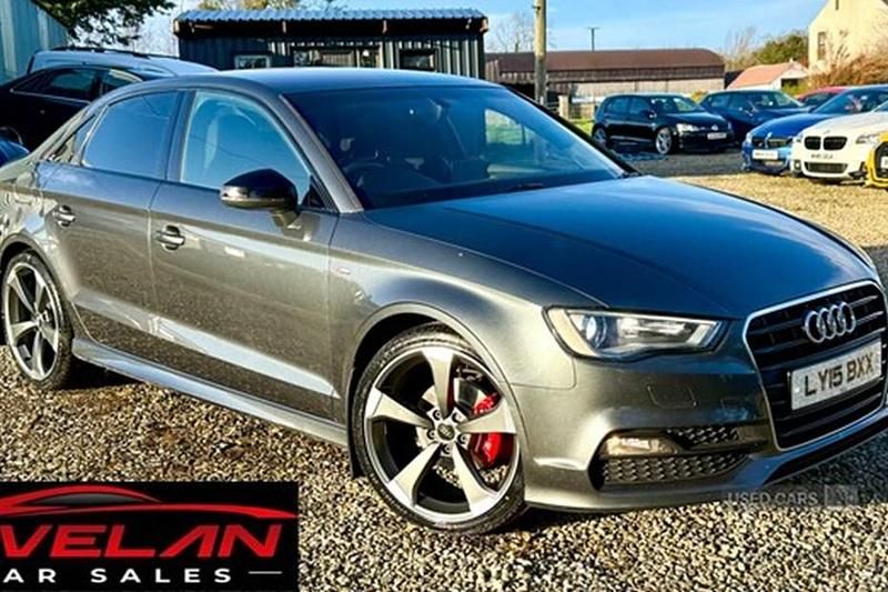 Grey Used 2015 Audi A3 S-Line Sedan | £10,495 (Expensive) - Image 1/1