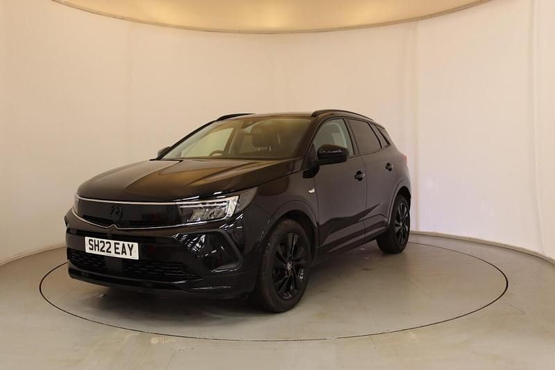 Used Vauxhall Grandland X GS Line 128 HP (94 kW) 2022 Black SUV