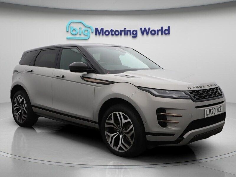 Silver Used 2020 Land Rover Range Rover evoque HSE Dynamic SUV | £24,300 (Fair price) - Image 1/4