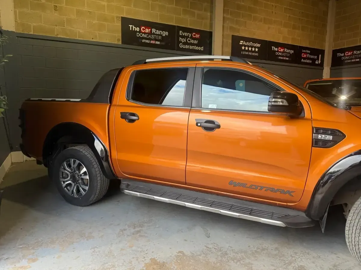 Käytetty Ford Ranger Wildtrack 200 HP (147 kW) 2018 Oranssi Nouto
