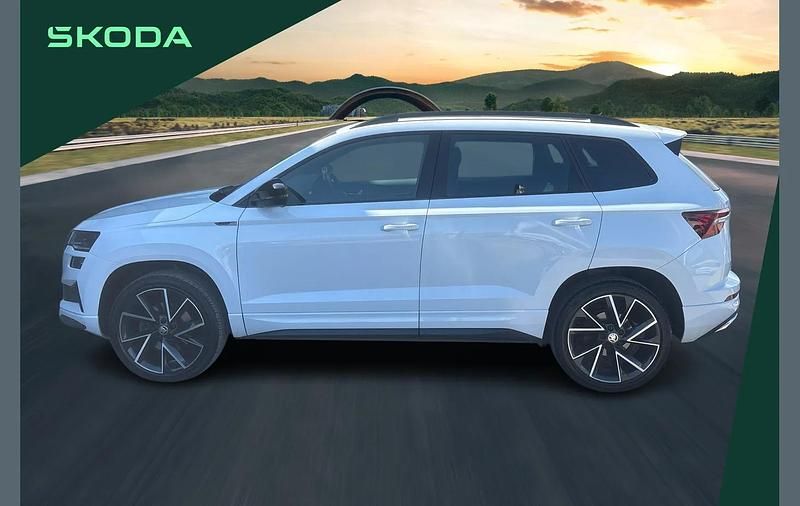 Used Skoda Karoq SportLine 147 HP (108 kW) 2023 White SUV