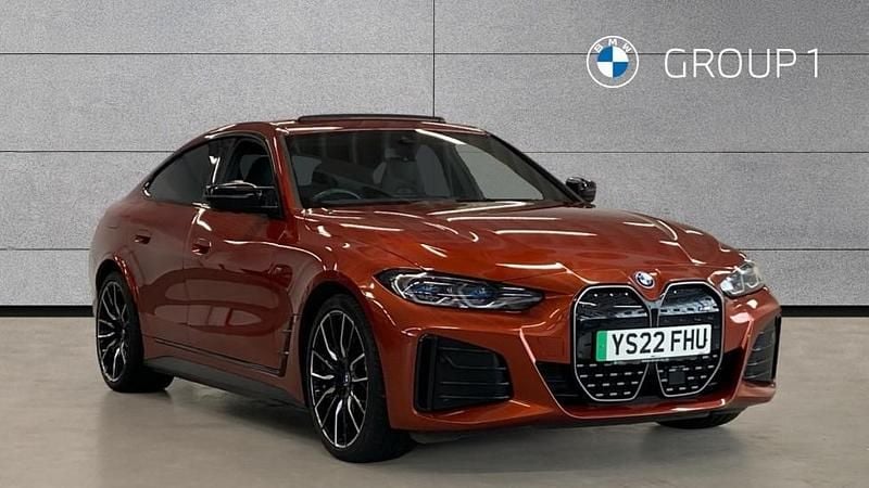 Used BMW i4 Comfort Edition 394 kW (537 HP) 2022 Orange Sedan