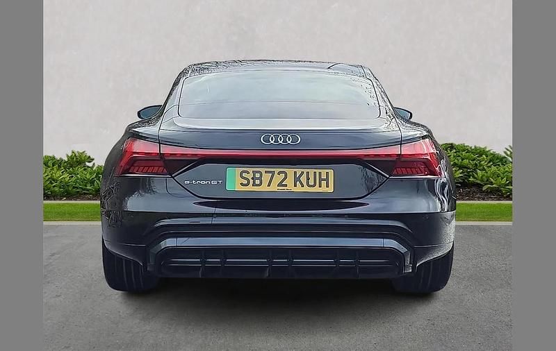 Used Audi e-tron GT quattro Comfort 389 kW (530 HP) 2023 Black Sedan