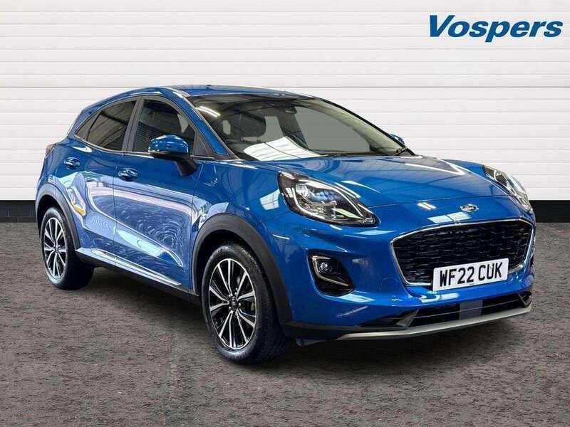 Blue Used 2022 Ford Puma Titanium SUV | £15,900 (Good price) - Image 1/3