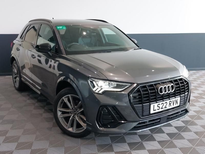 Grey Used 2022 Audi Q3 Black Edition SUV | £28,698 (Fair price) - Image 1/4