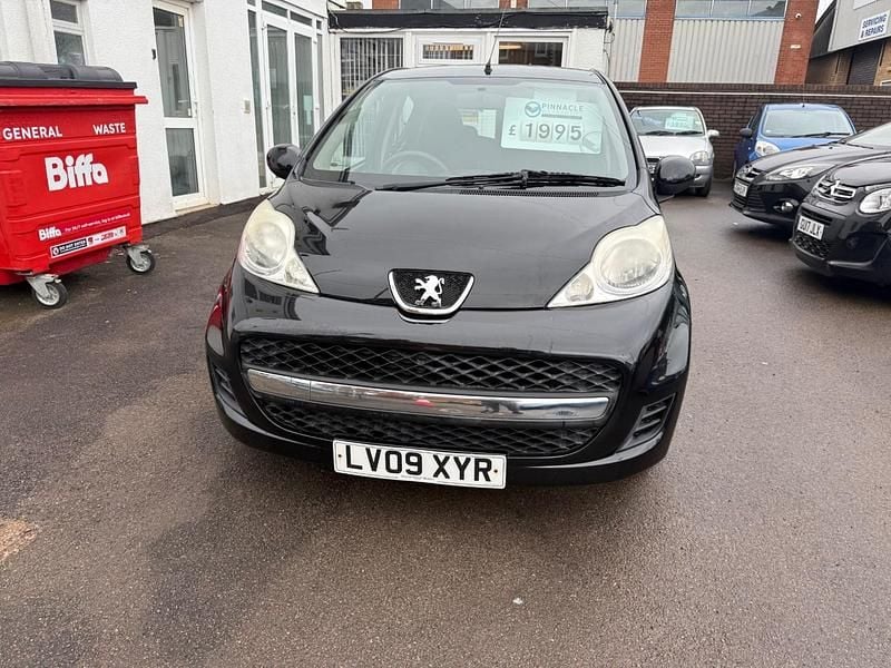 Used Peugeot 107 2009 Black Hatchback