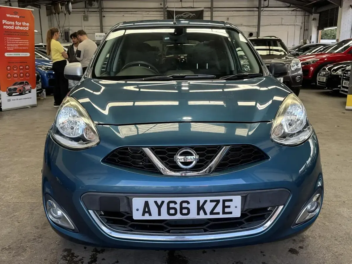 Used Nissan Micra N-TEC 80 HP (58 kW) 2016 Blue Hatchback