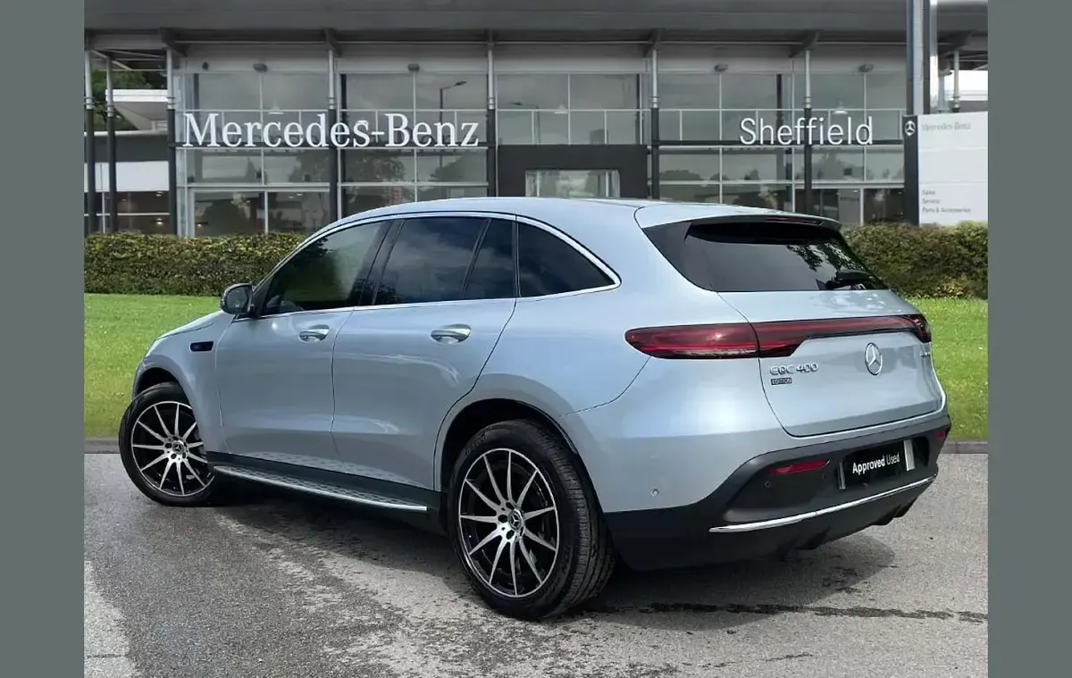 Used Mercedes EQC400 AMG line 300 kW (408 HP) 2023 Silver SUV