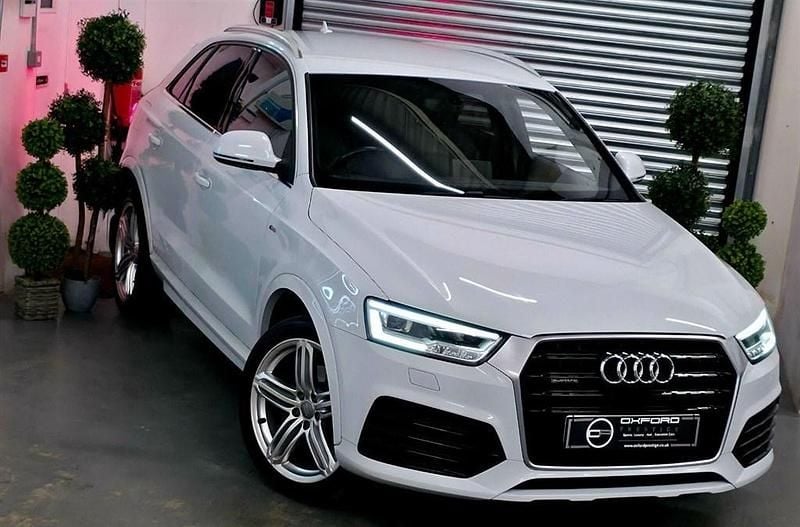Begagnad Audi Q3 S-line plus 184 HK (135 kW) 2015 Vit SUV
