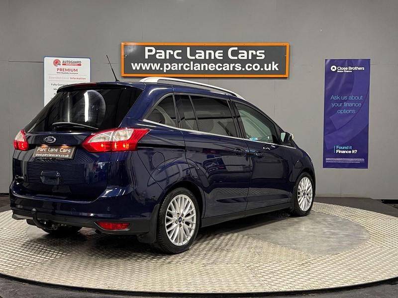 Used Ford Grand C-Max Zetec 125 HP (91 kW) 2012 Blue MPV