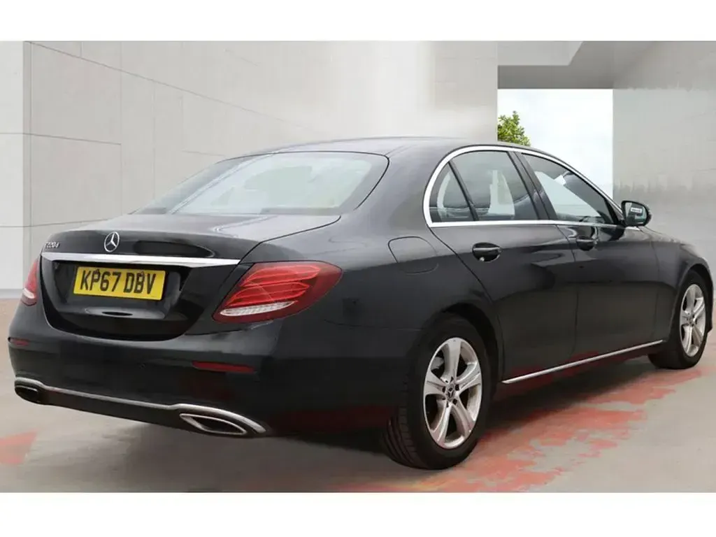 Used Mercedes E220 SE 2017 Black Sedan