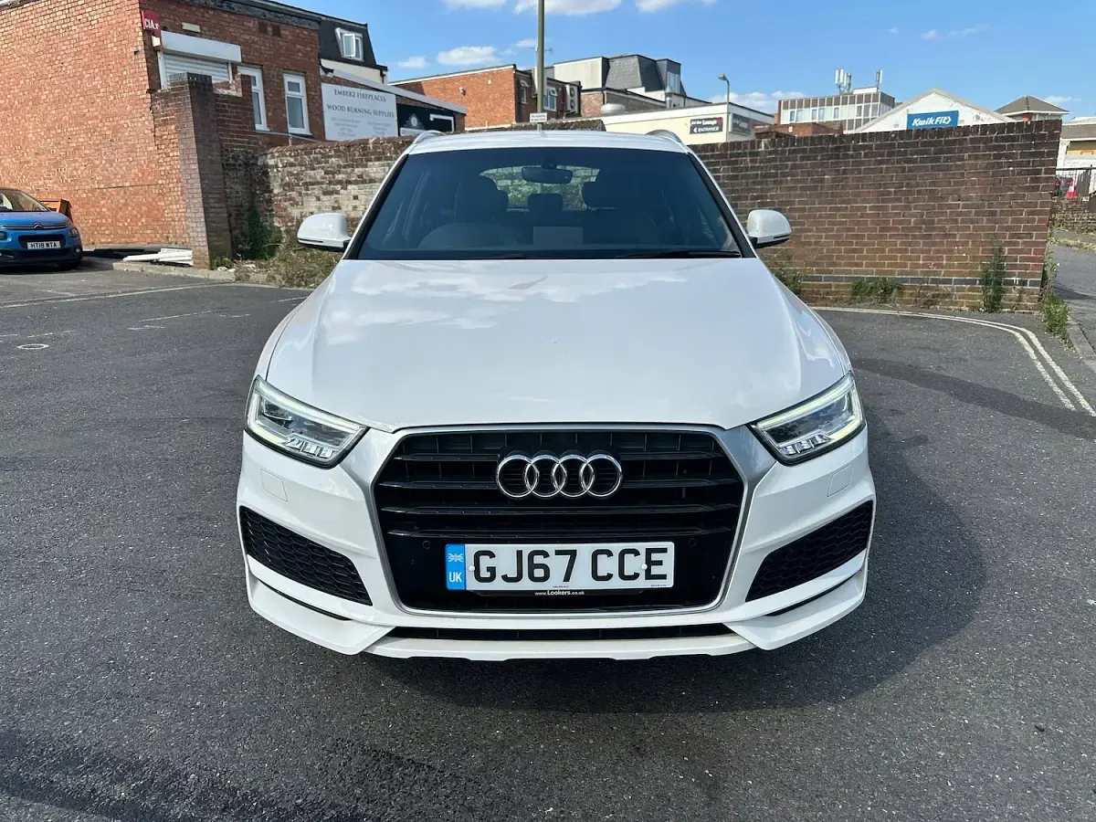 Used Audi Q3 S-Line 150 HP (110 kW) 2017 White SUV