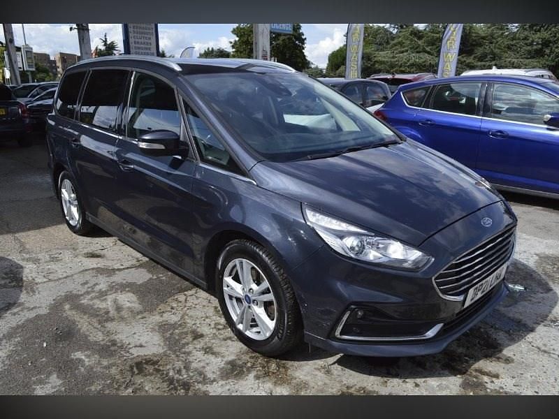Begagnad Ford Galaxy Titanium 150 HK (110 kW) 2021 Blå Minibuss