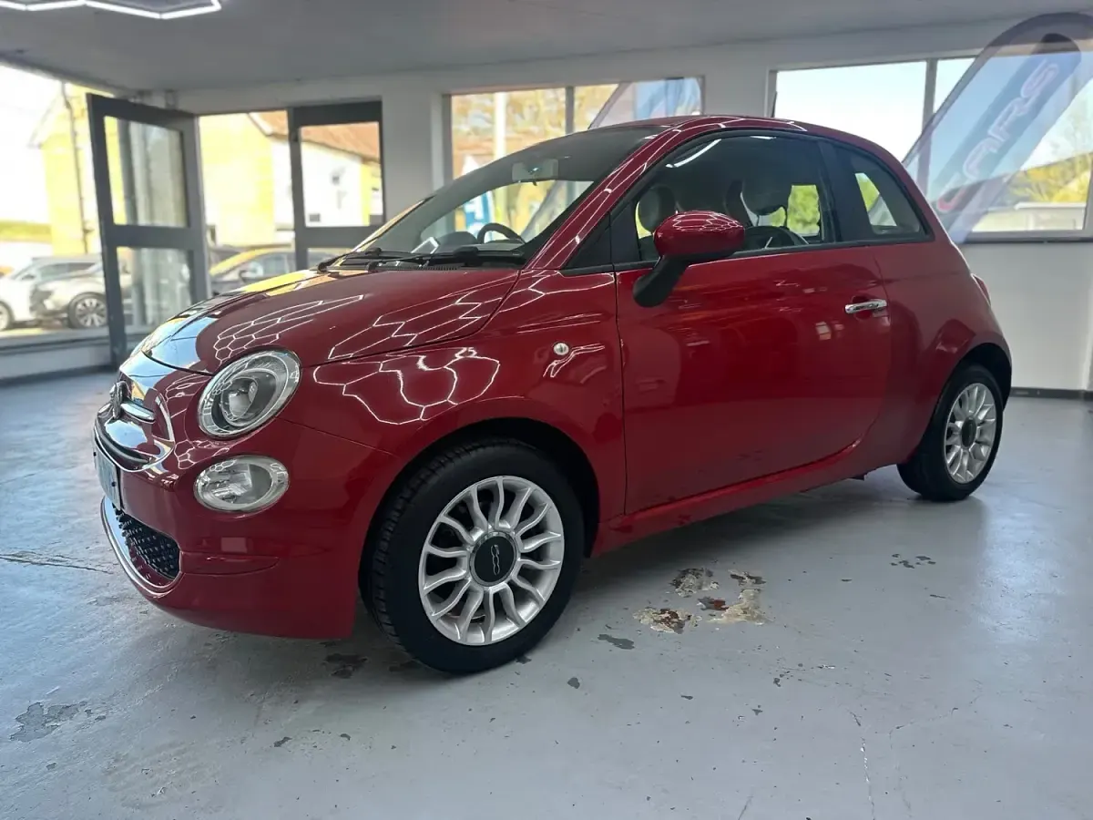 Used Fiat 500 Pop Star 69 HP (50 kW) 2016 Red Hatchback