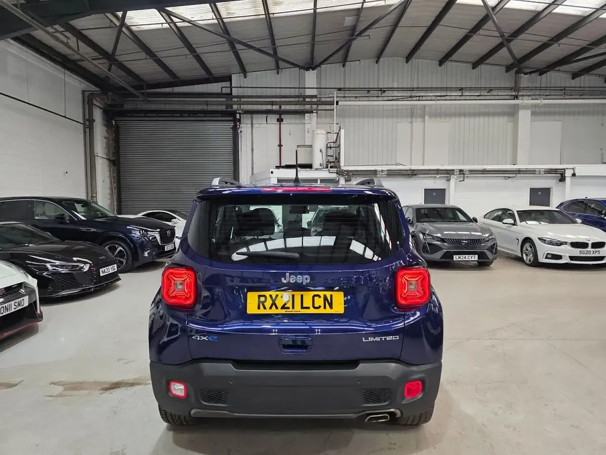 Used Jeep Renegade Limited 2021 Blue SUV